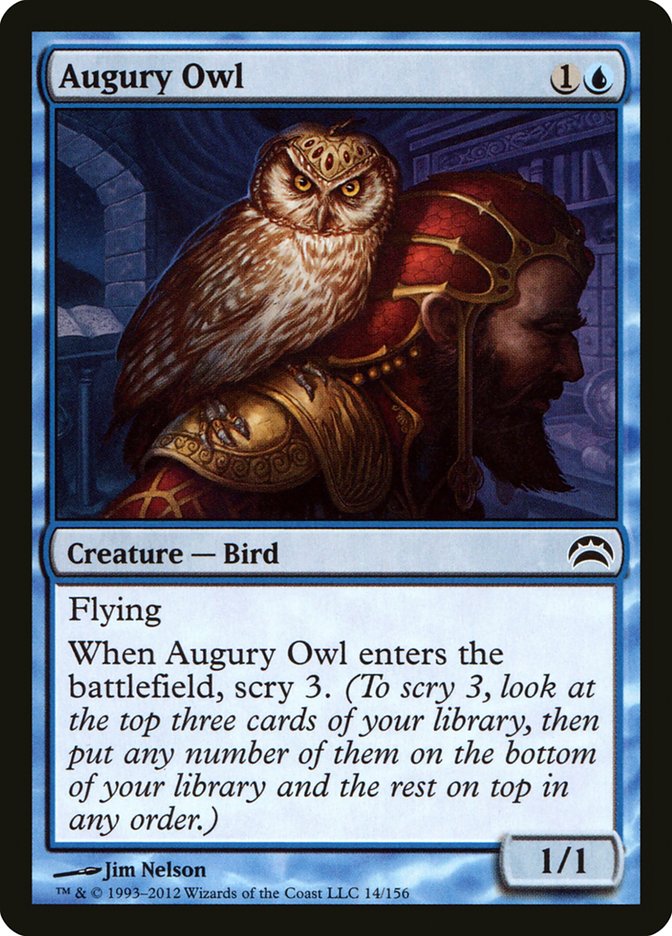 Augury Owl [Planechase 2012] | Rock City Comics