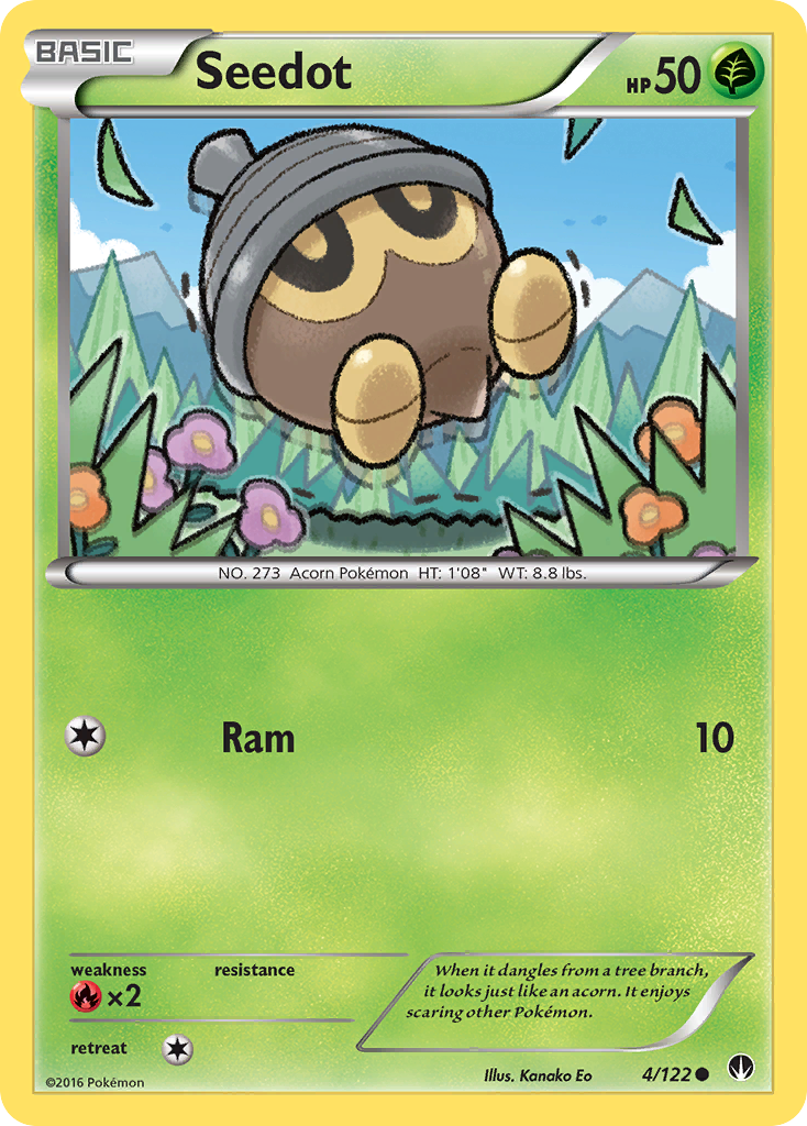 Seedot (4/122) [XY: BREAKpoint] | Rock City Comics