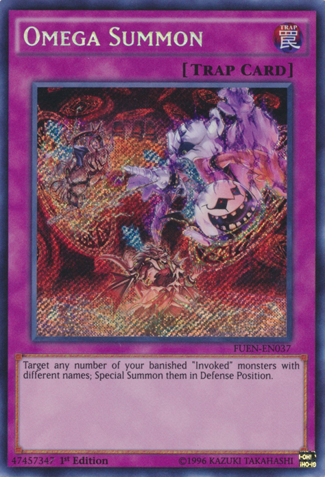 Omega Summon [FUEN-EN037] Secret Rare | Rock City Comics