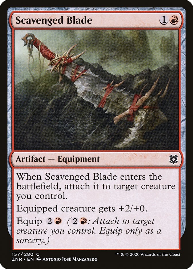 Scavenged Blade [Zendikar Rising] | Rock City Comics