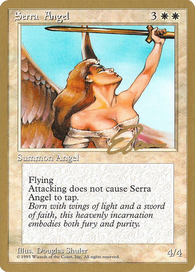 Serra Angel (Eric Tam) [Pro Tour Collector Set] | Rock City Comics