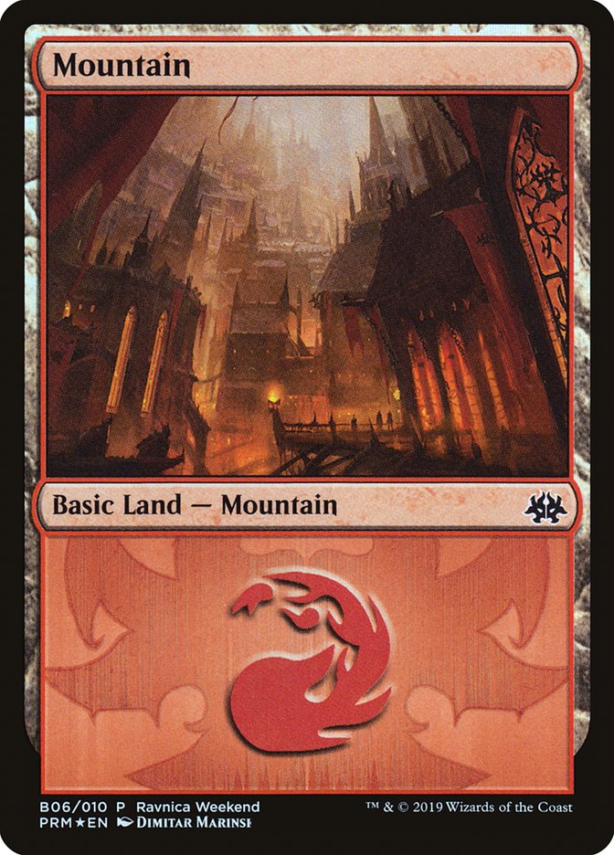 Mountain (B06) [Ravnica Allegiance Guild Kit] | Rock City Comics