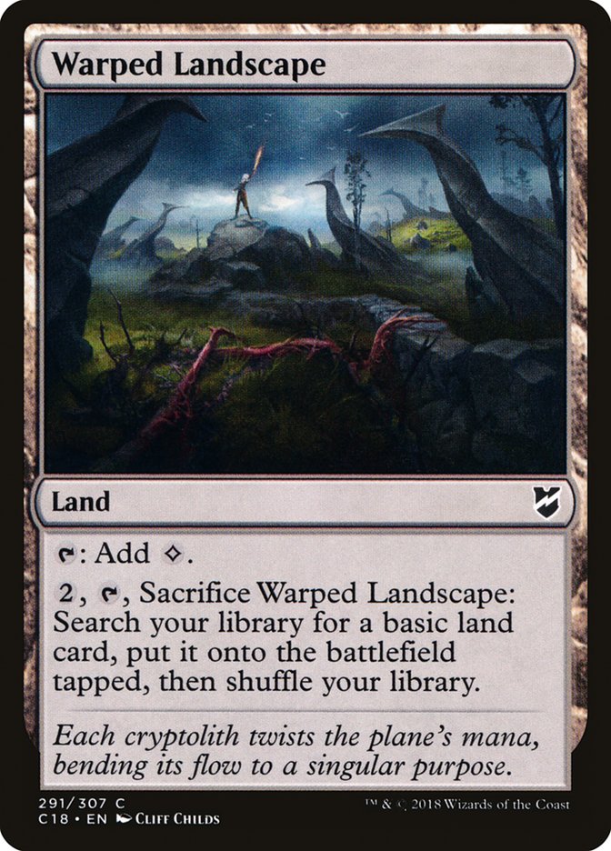 Warped Landscape [Commander 2018] | Rock City Comics