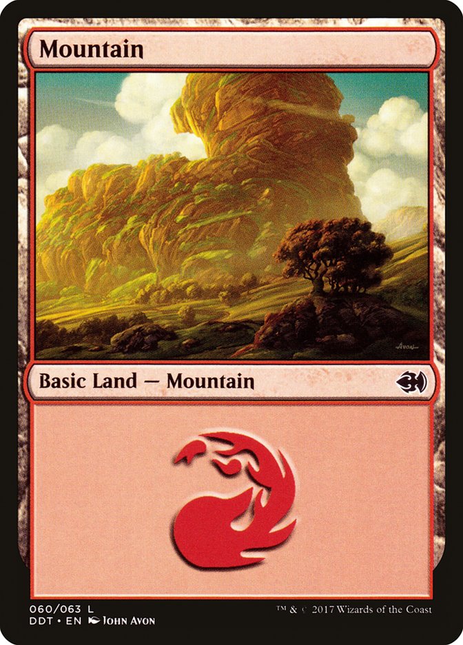 Mountain (60) [Duel Decks: Merfolk vs. Goblins] | Rock City Comics