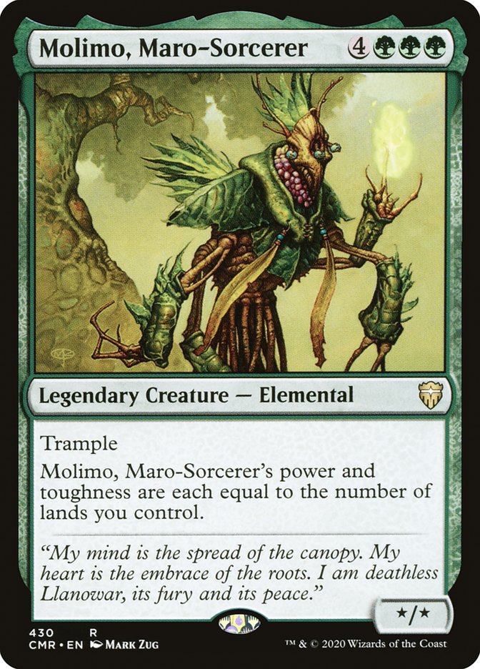 Molimo, Maro-Sorcerer [Commander Legends] | Rock City Comics