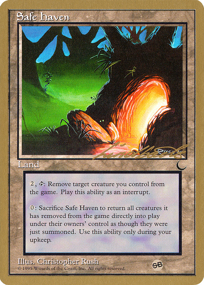 Safe Haven (Leon Lindback) (SB) [Pro Tour Collector Set] | Rock City Comics