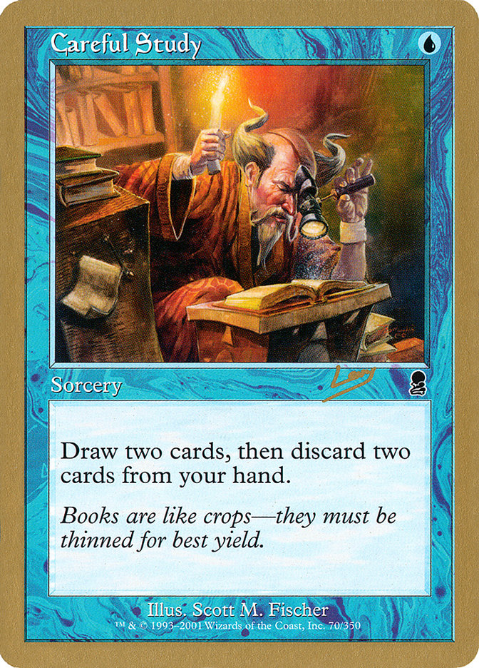 Careful Study (Raphael Levy) [World Championship Decks 2002] | Rock City Comics