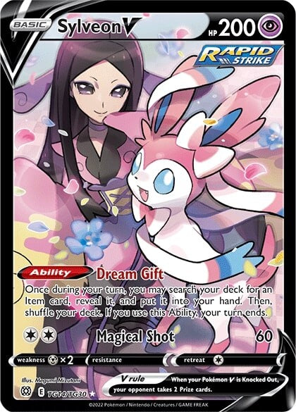 Sylveon V (TG14/TG30) [Sword & Shield: Brilliant Stars] | Rock City Comics