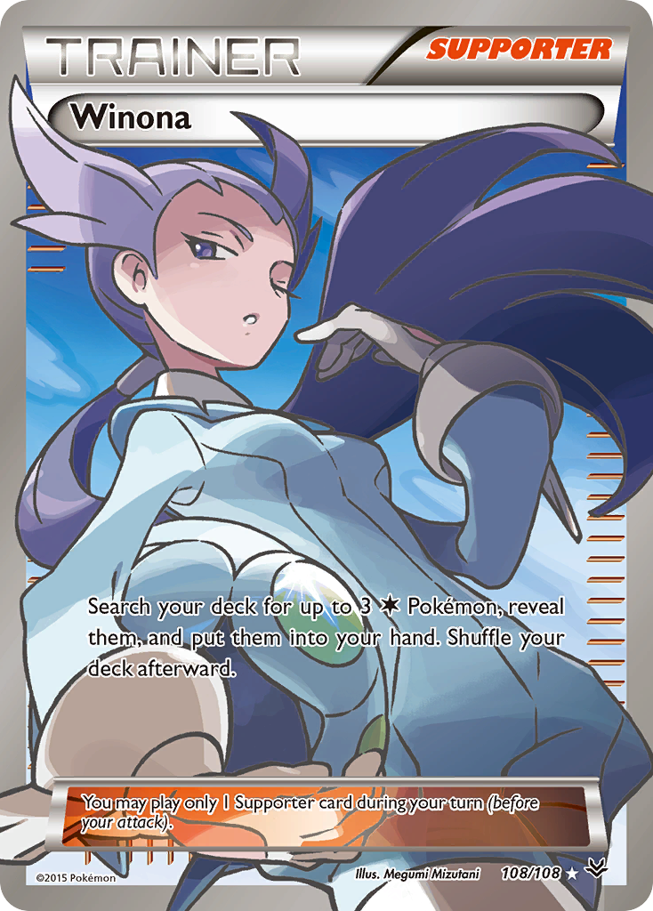 Winona (108/108) [XY: Roaring Skies] | Rock City Comics