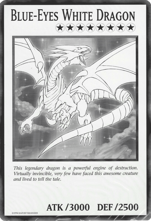 Blue-Eyes White Dragon (Oversized) Common | Rock City Comics