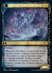 Runo Stromkirk // Krothuss, Lord of the Deep (Showcase Fang Frame) [Innistrad: Crimson Vow] | Rock City Comics
