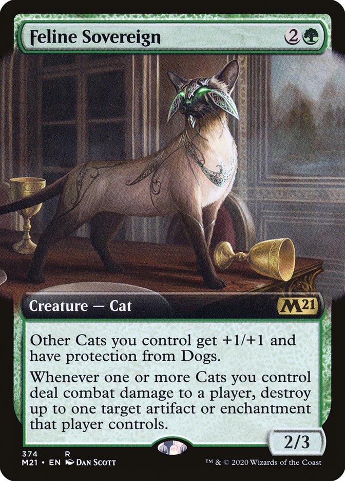 Feline Sovereign (Extended) [Core Set 2021] | Rock City Comics