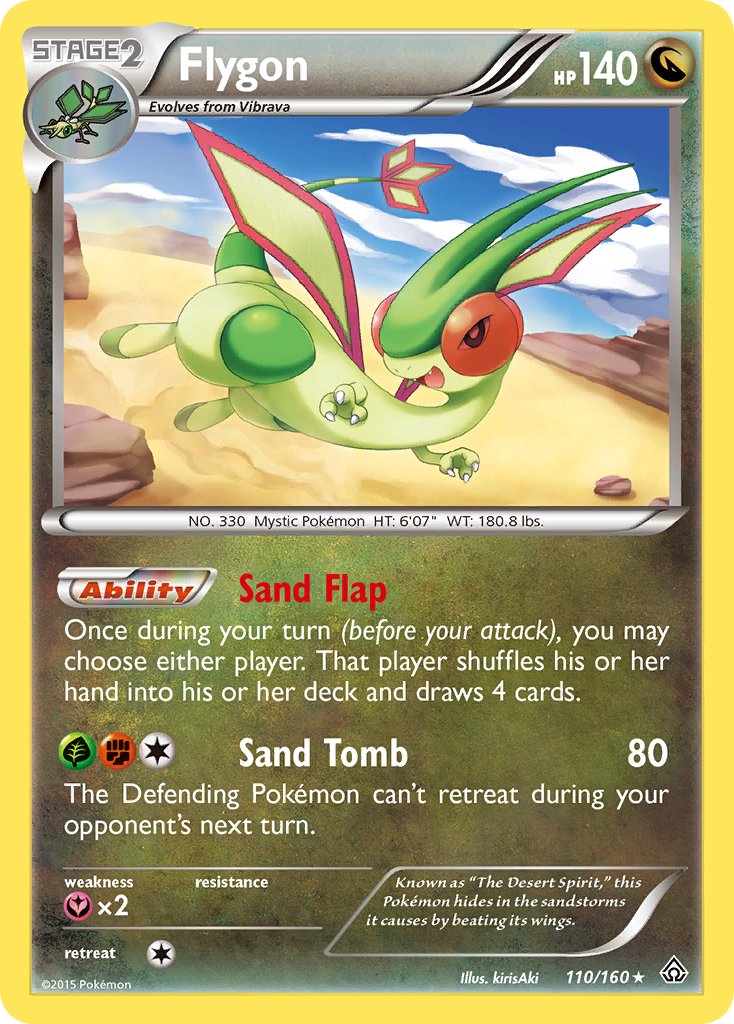 Flygon (110/160) (Cosmos Holo) (Blister Exclusive) [XY: Primal Clash] | Rock City Comics