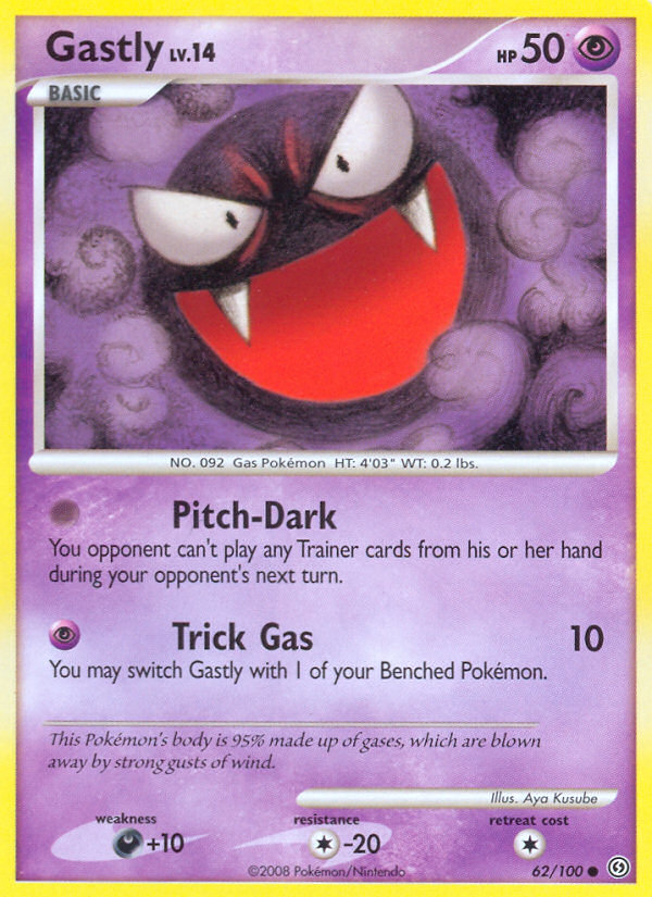 Gastly (62/100) [Diamond & Pearl: Stormfront] | Rock City Comics