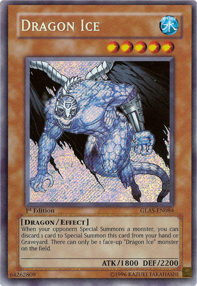 Dragon Ice [GLAS-EN084] Secret Rare | Rock City Comics