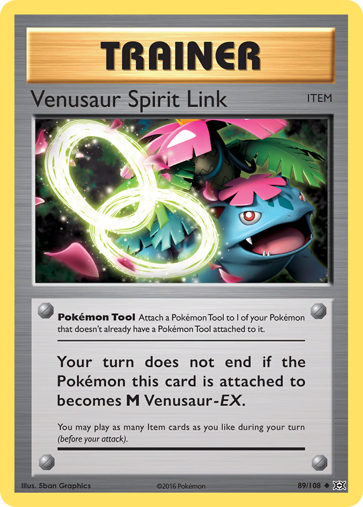 Venusaur Spirit Link (89/108) [XY: Evolutions] | Rock City Comics