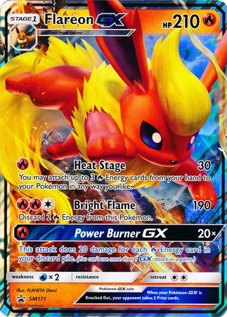 Flareon GX (SM171) (Jumbo Card) [Sun & Moon: Black Star Promos] | Rock City Comics