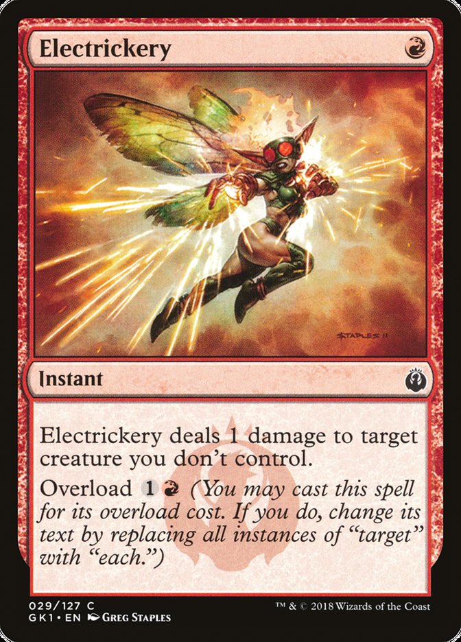 Electrickery [Guilds of Ravnica Guild Kit] | Rock City Comics