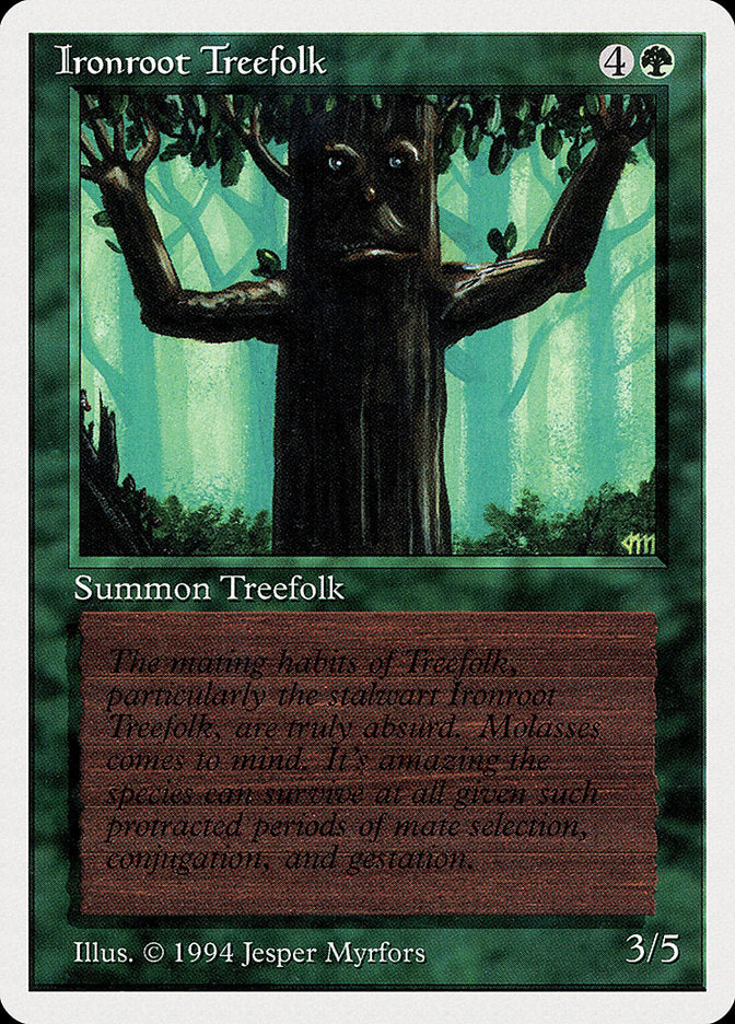 Ironroot Treefolk [Summer Magic / Edgar] | Rock City Comics