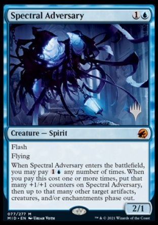 Spectral Adversary (Promo Pack) [Innistrad: Midnight Hunt Promos] | Rock City Comics