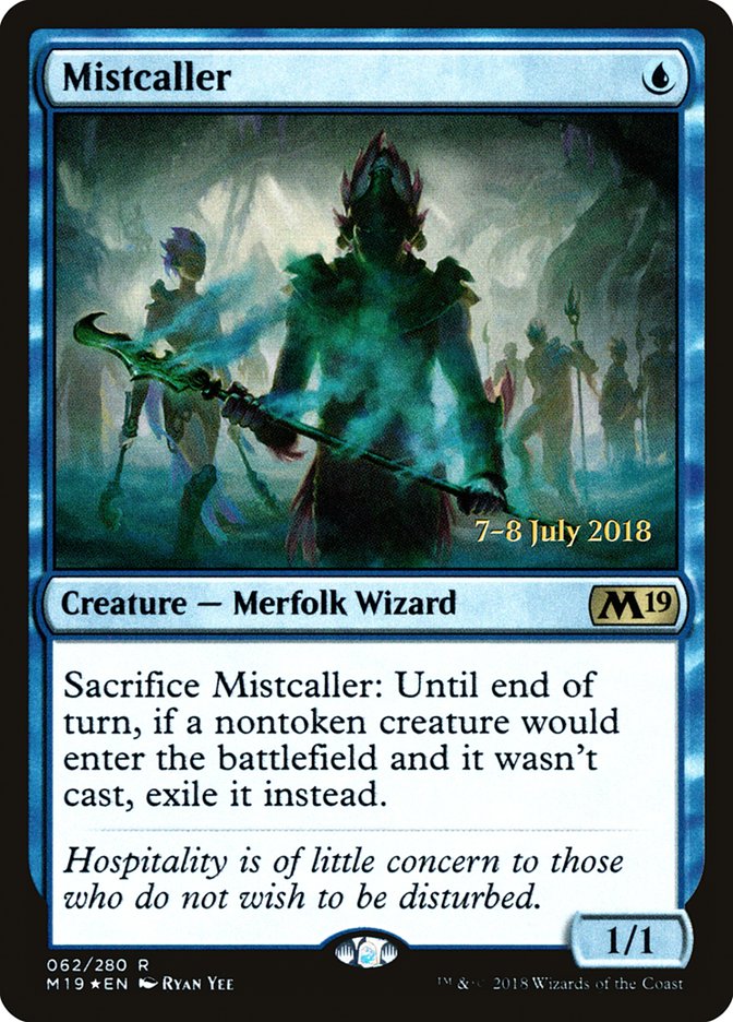 Mistcaller  [Core Set 2019 Prerelease Promos] | Rock City Comics