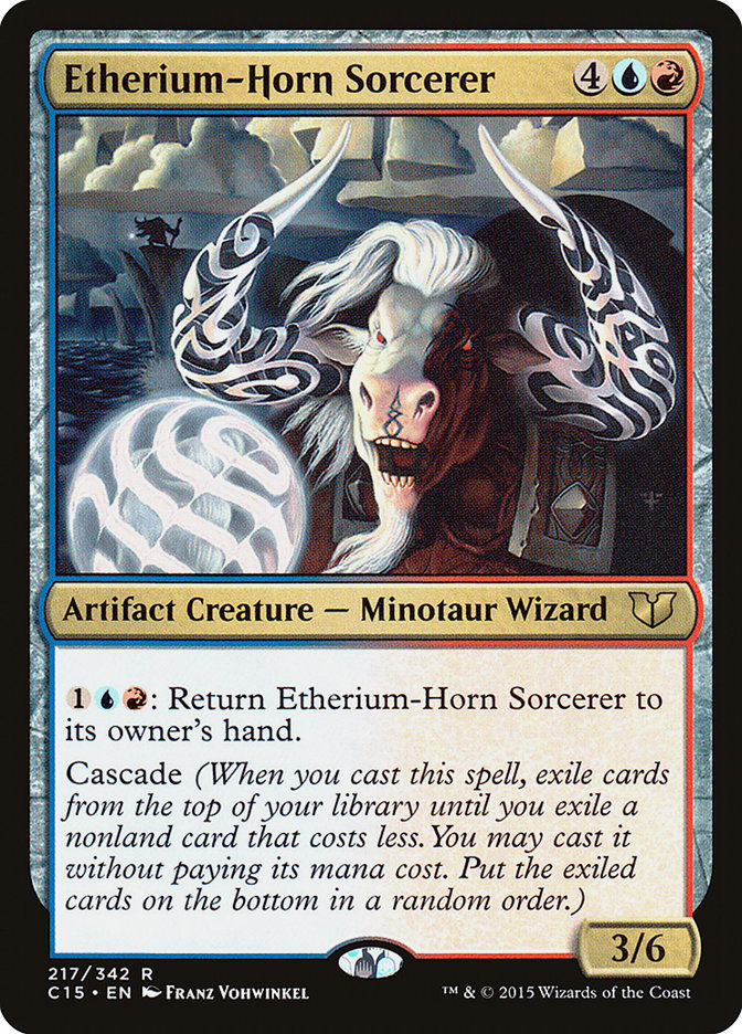 Etherium-Horn Sorcerer [Commander 2015] | Rock City Comics