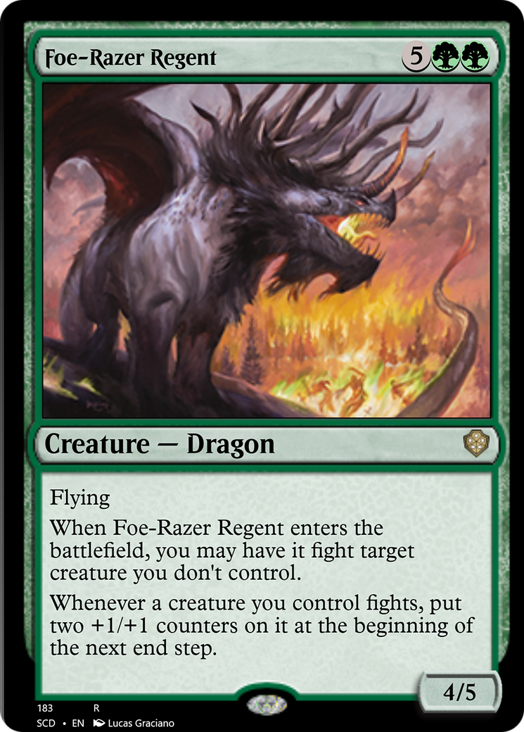 Foe-Razer Regent [Starter Commander Decks] | Rock City Comics