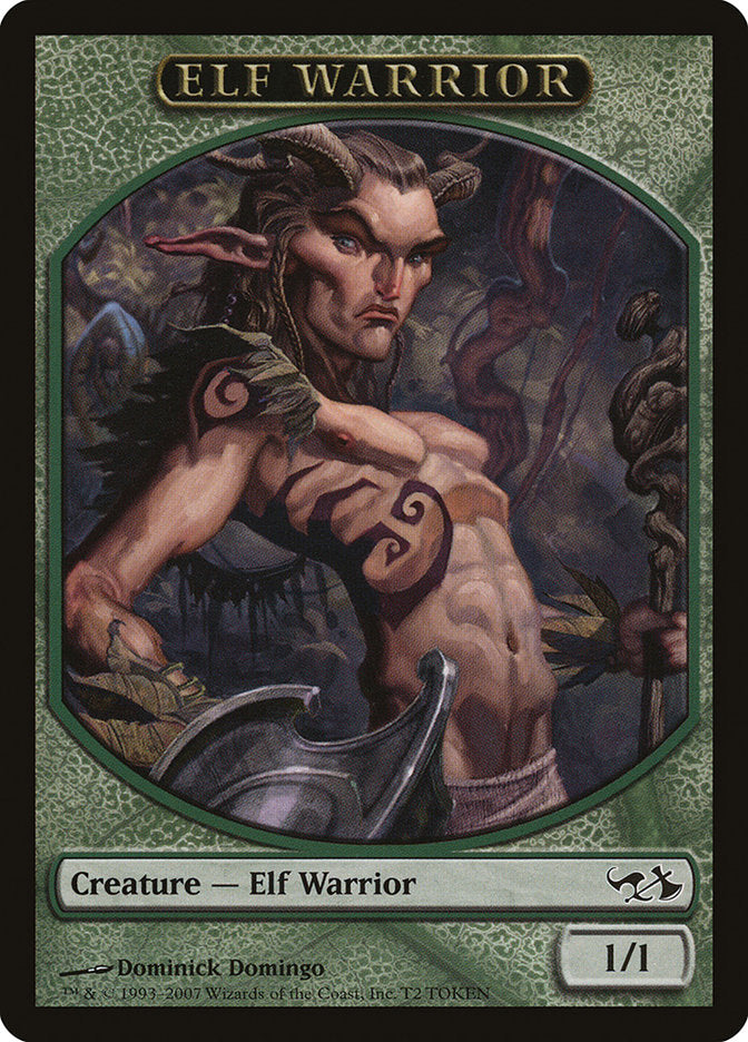 Elf Warrior [Duel Decks: Elves vs. Goblins Tokens] | Rock City Comics