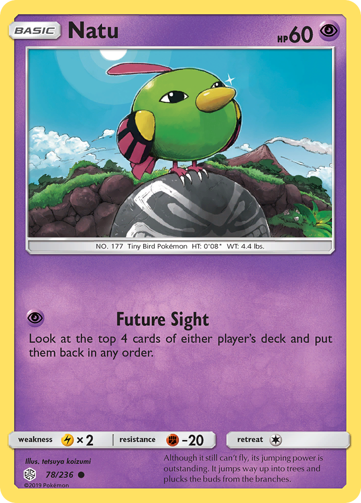 Natu (78/236) [Sun & Moon: Cosmic Eclipse] | Rock City Comics