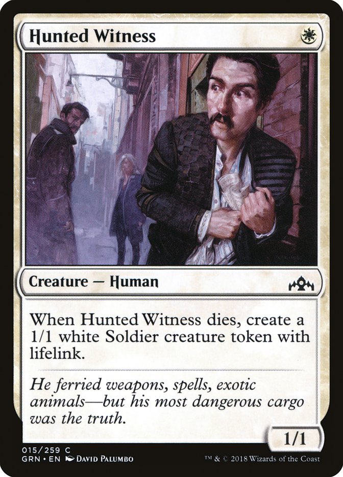 Hunted Witness [Guilds of Ravnica] | Rock City Comics