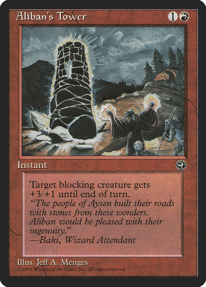 Aliban's Tower (Baki Flavor Text) [Homelands] | Rock City Comics