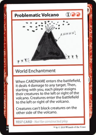 Problematic Volcano (2021 Edition) [Mystery Booster Playtest Cards] | Rock City Comics