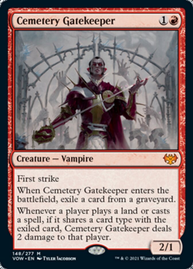 Cemetery Gatekeeper [Innistrad: Crimson Vow] | Rock City Comics