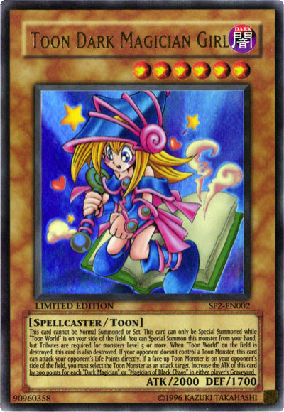 Toon Dark Magician Girl [SP2-EN002] Ultra Rare | Rock City Comics