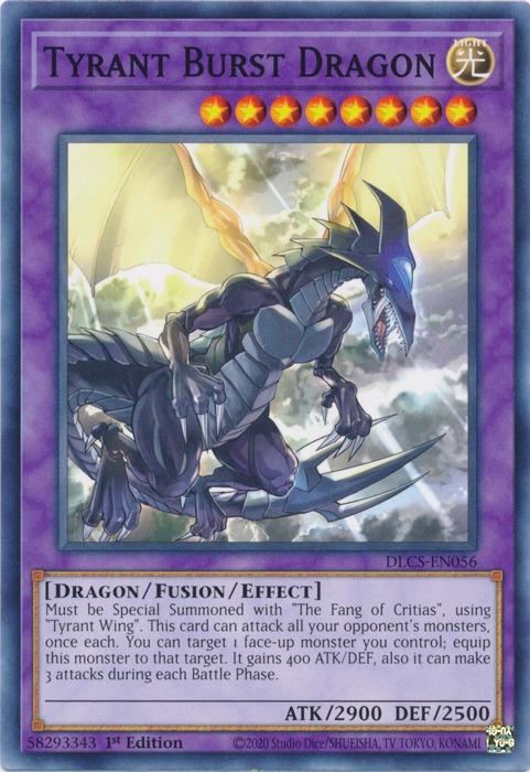 Tyrant Burst Dragon [DLCS-EN056] Common | Rock City Comics