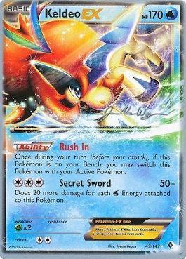 Keldeo EX (49/149) (HonorStoise - Jacob Van Wagner) [World Championships 2015] | Rock City Comics