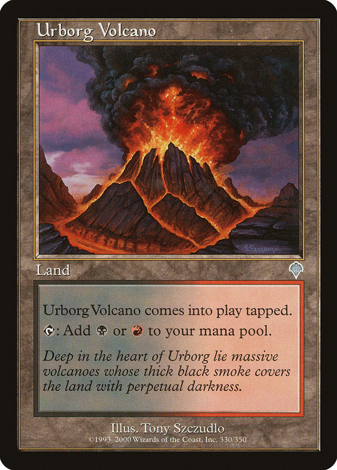 Urborg Volcano [Invasion] | Rock City Comics