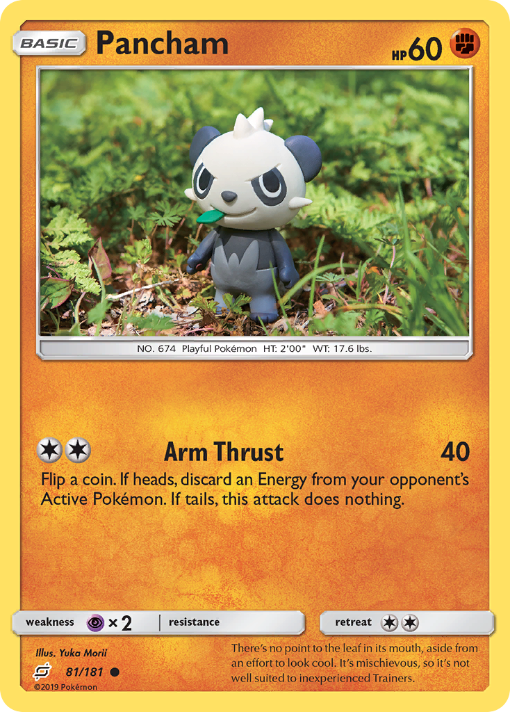 Pancham (81/181) [Sun & Moon: Team Up] | Rock City Comics