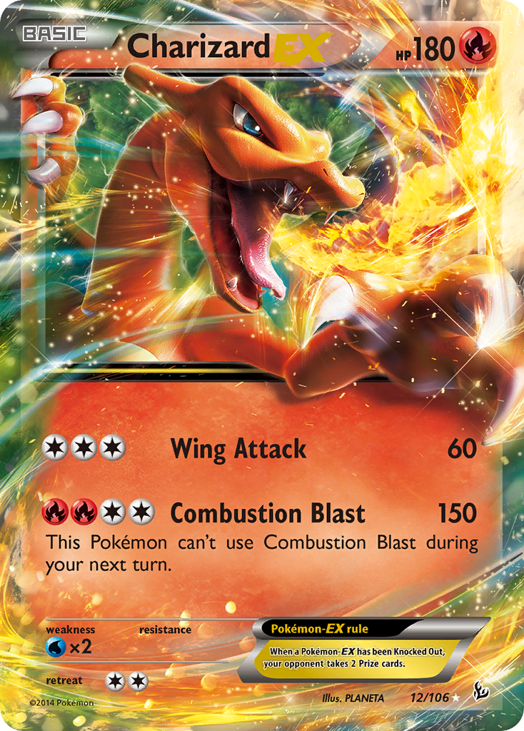 Charizard EX (12/106) [XY: Flashfire] | Rock City Comics