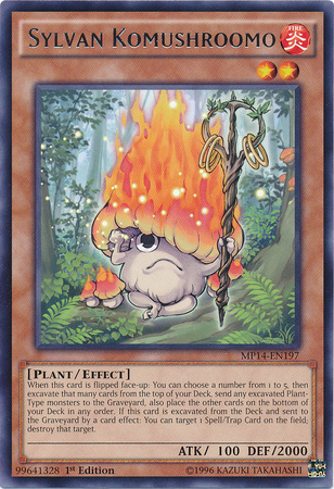 Sylvan Komushroomo [MP14-EN197] Rare | Rock City Comics
