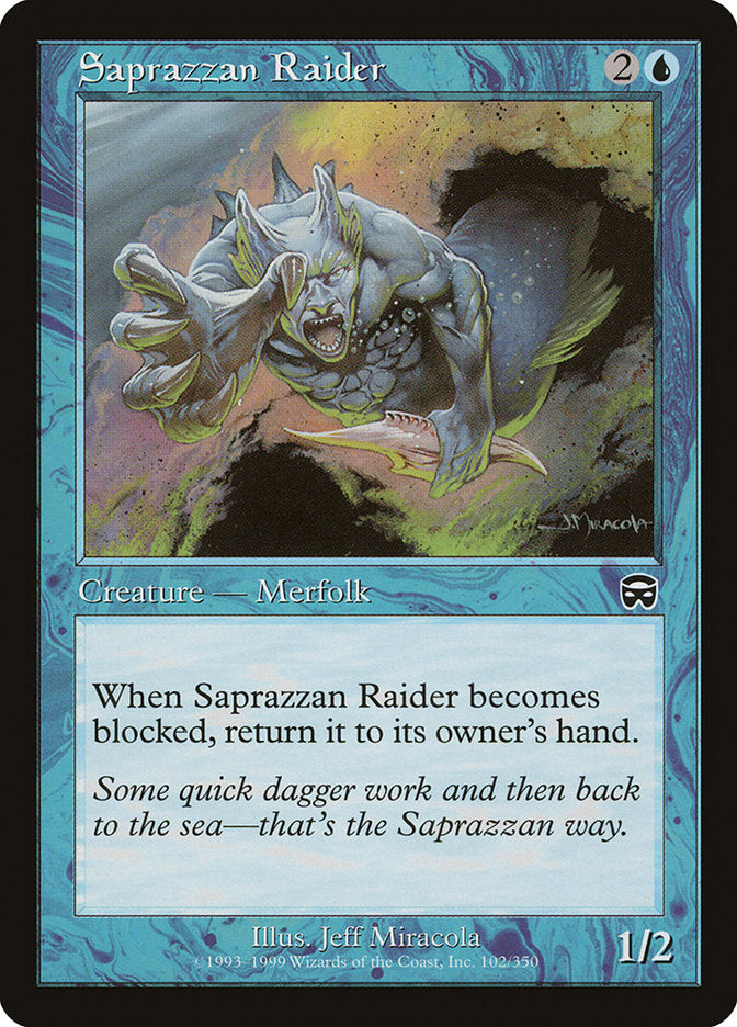 Saprazzan Raider [Mercadian Masques] | Rock City Comics