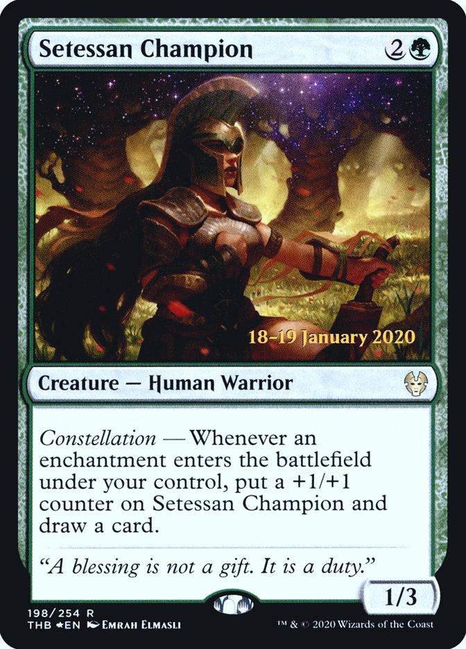 Setessan Champion [Theros Beyond Death Prerelease Promos] | Rock City Comics