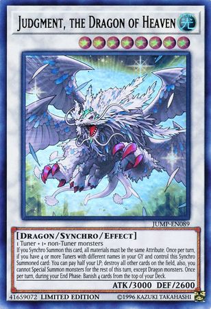 Judgment, the Dragon of Heaven [JUMP-EN089] Ultra Rare | Rock City Comics
