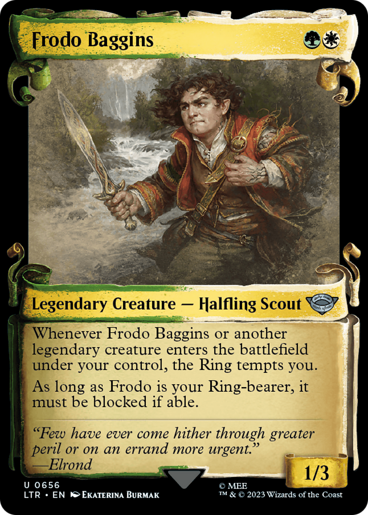 Frodo Baggins [The Lord of the Rings: Tales of Middle-Earth Showcase Scrolls] | Rock City Comics