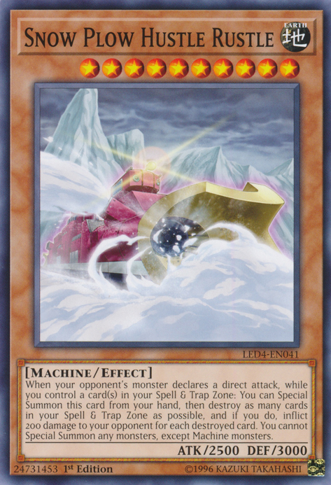 Snow Plow Hustle Rustle [LED4-EN041] Common | Rock City Comics