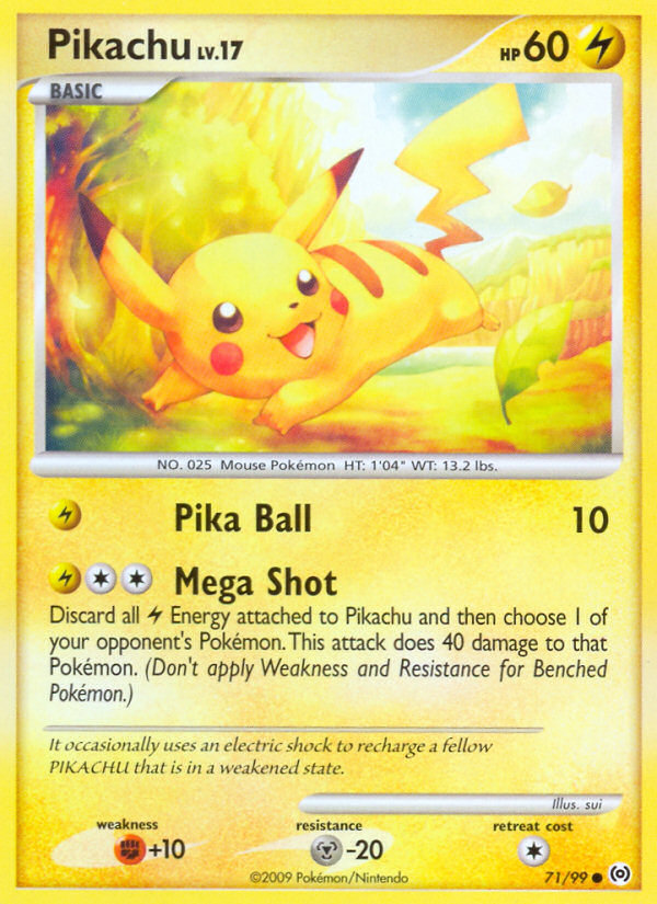 Pikachu (71/99) [Platinum: Arceus] | Rock City Comics