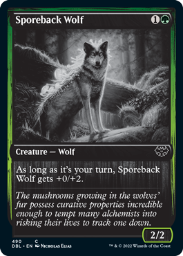 Sporeback Wolf [Innistrad: Double Feature] | Rock City Comics