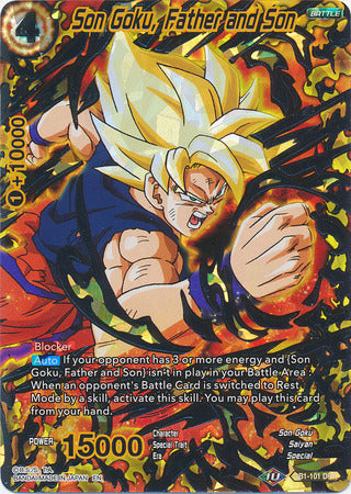 Son Goku, Father and Son (DB1-101) [Dragon Brawl] | Rock City Comics