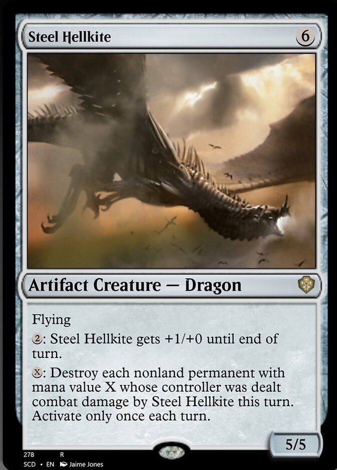 Steel Hellkite [Starter Commander Decks] | Rock City Comics