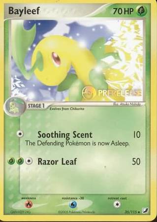 Bayleef (35/115) (Prerelease Promo) [Nintendo: Black Star Promos] | Rock City Comics